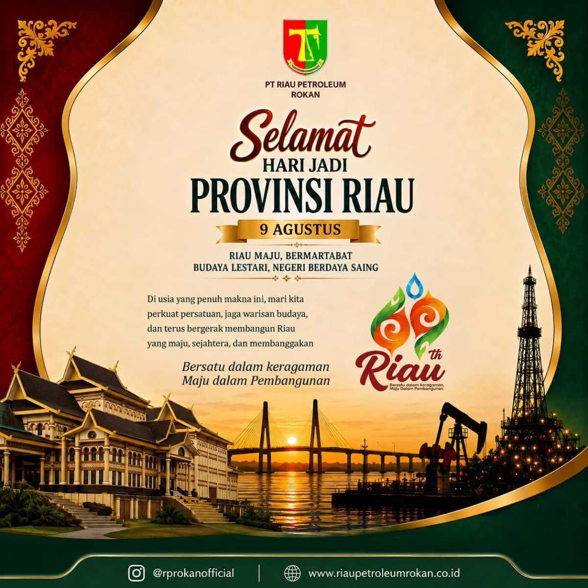 Iklan RP Rokan Hari Jadi Riau 69 2026